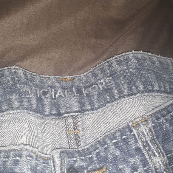 Michael Kors Blue Flare Jeans Size 8 - Picture 3 of 6